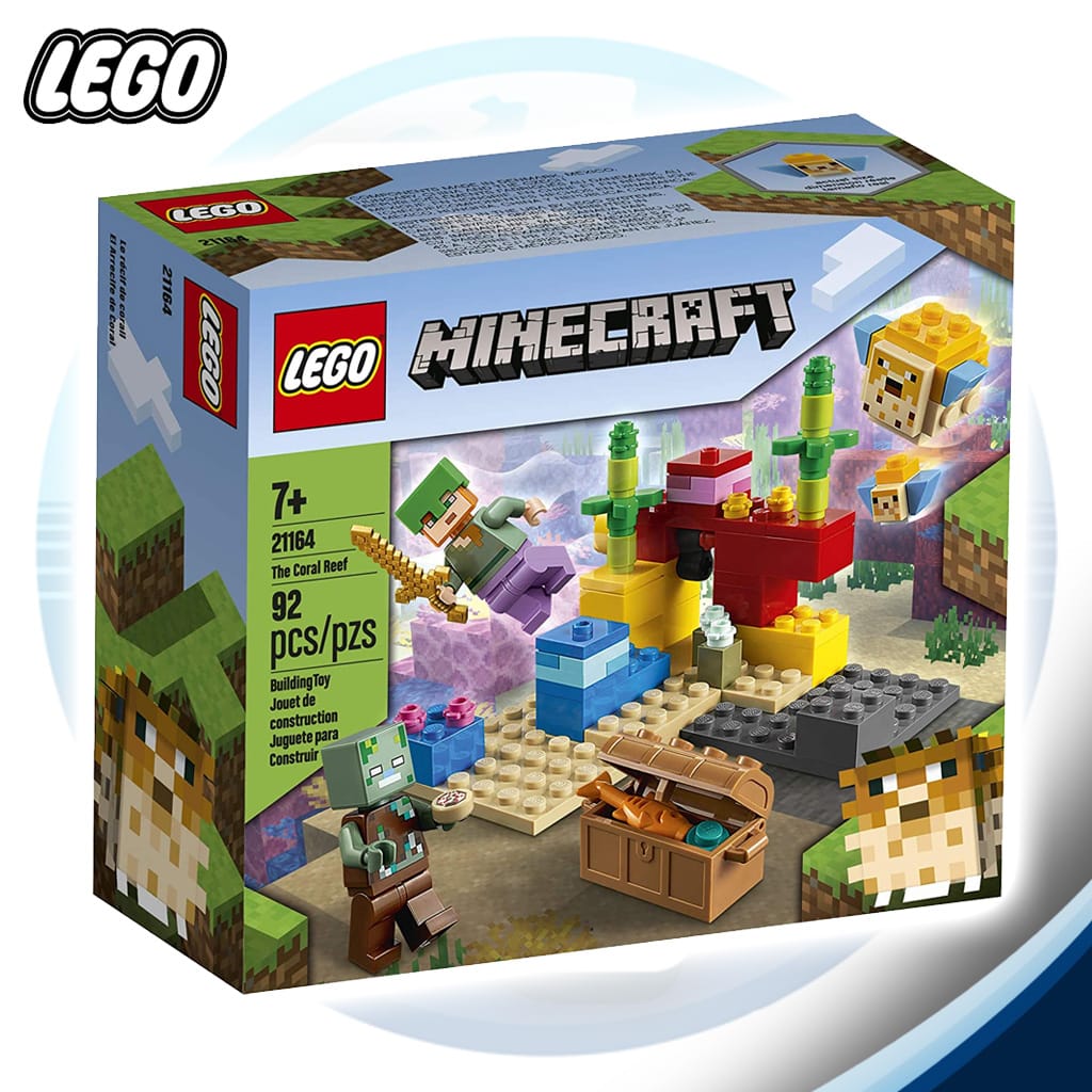 Lego Minecraft 21164 El Arrecife de Coral Tierra Prima Tienda