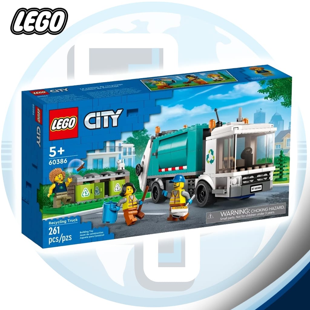 Lego City 60386 Camión de Reciclaje Tierra Prima Tienda Online