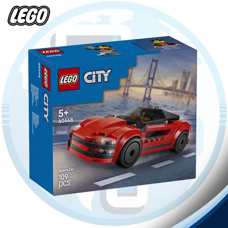 Lego City 60448 Auto Deportivo Rojo Tierra Prima Tienda Online